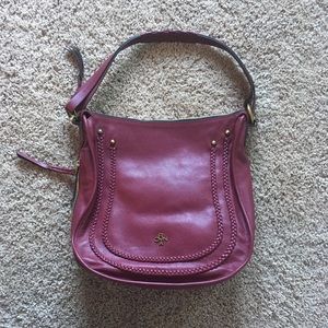orYANY Pebble Leather Hobo (Braiding Detail)